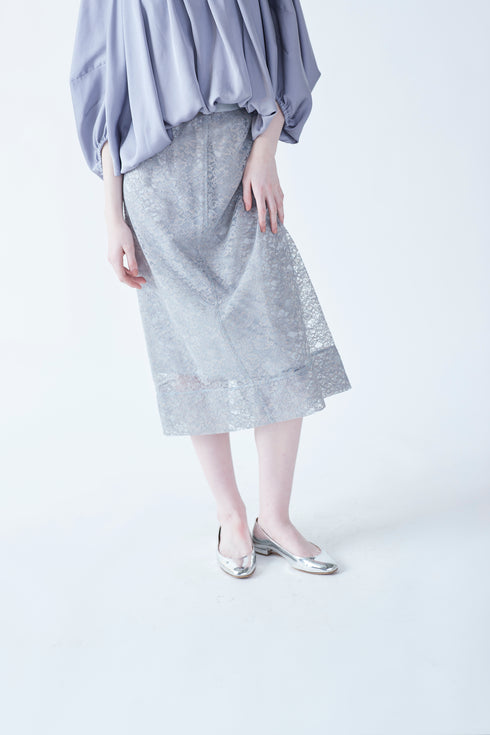 【GISELe4月号掲載】modern lace I-line skirt